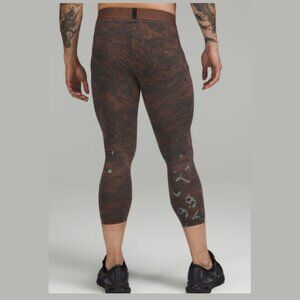 LULULEMON License to Train Tights Leggings 21" Training Gym Luxtreme Men's Large